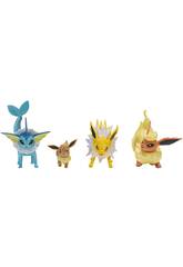 Pokémon Select Evolution Multipack Eeve 4 Figure Bizak 63222837