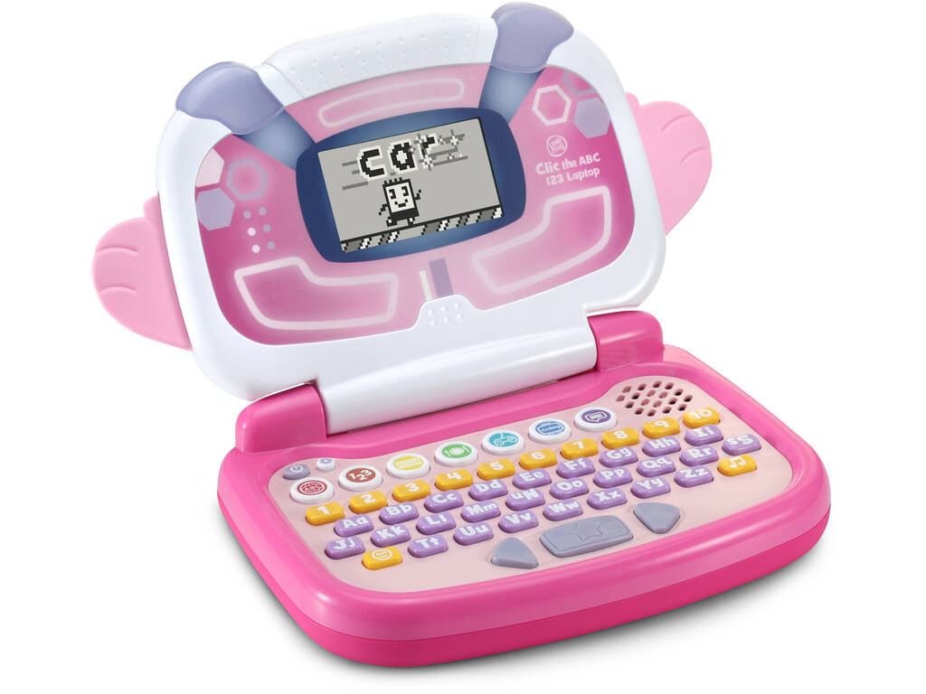 Laptop für Vorschulkinder in Pink Pequegenio animado VTech 615157