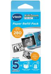 Kidizoom Print Appareil photo Pack 5 rouleaux de rechange