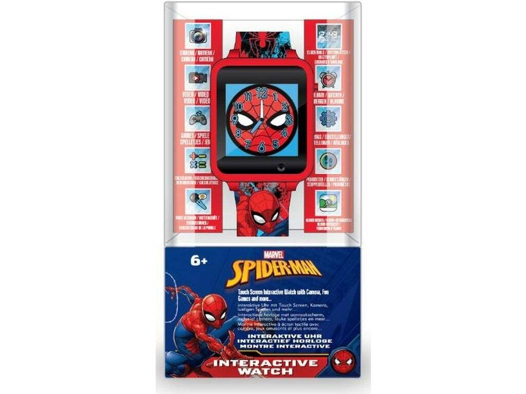 Spiderman Reloj Inteligente Kids SPD4588 - Juguetilandia
