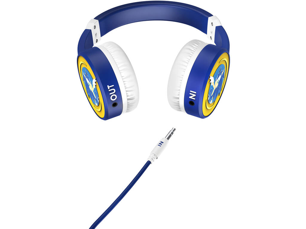 Fones de Ouvido Lol&Roll Sonic Kids Headphones Blue Energy Sistem 45117