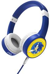 Auriculares Lol&Roll Sonic Kids Headphones Blue Energy Sistem 45117