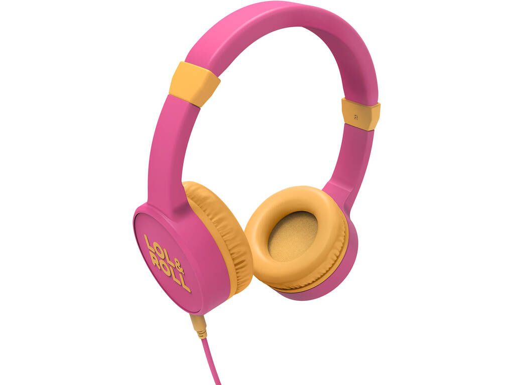 Kopfhörer Lol&Roll Pop Kids Headphones Pink Energy Sistem 45187