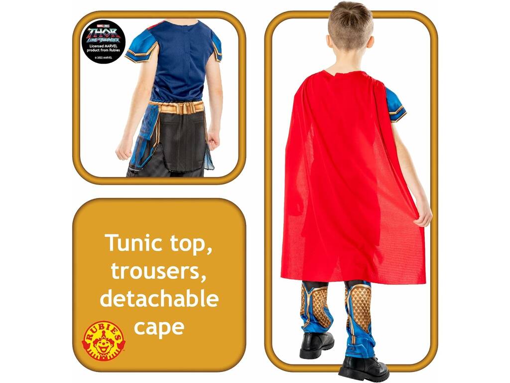 Costume da bambino Thor TLT Classic T-S Rubie's 301275-S
