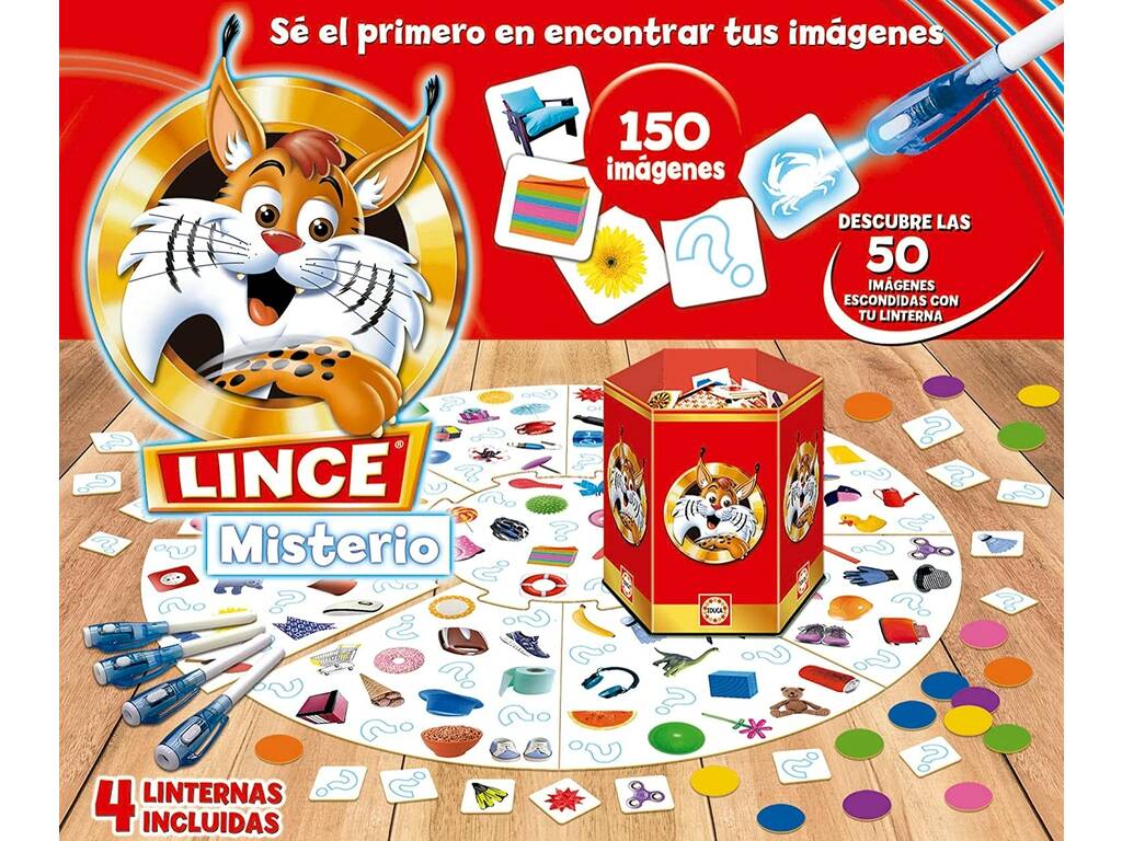Lince Misterio 150 Images Educa 19495