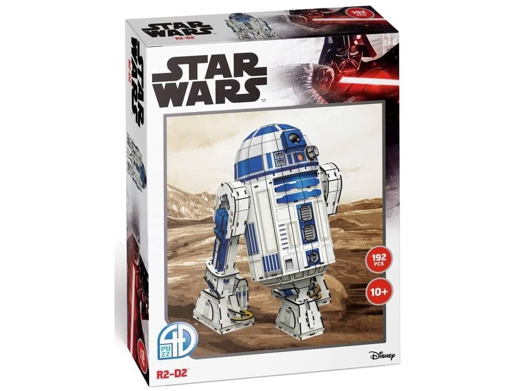 Star Wars Quebracabeça 4D R2-D2 World Brands SW803120