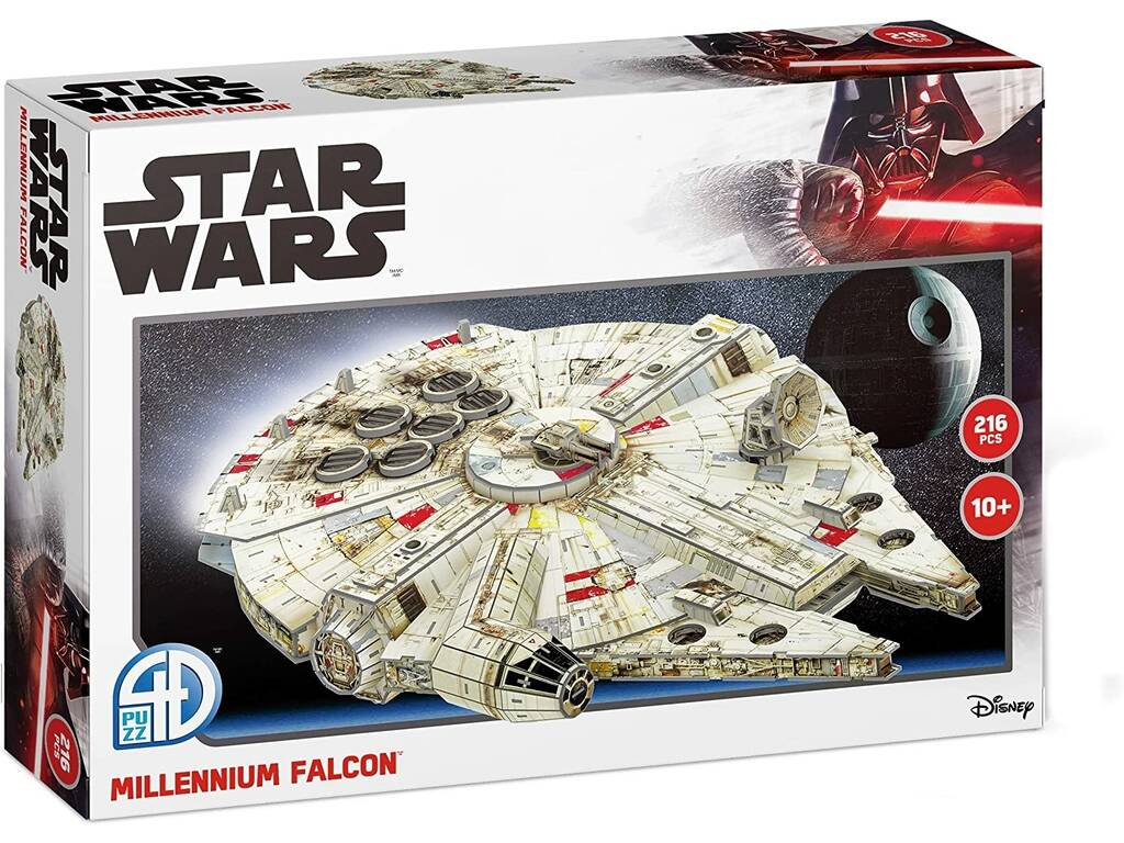 Star Wars Puzzle 4D Millennium Falcon World Brands SW803123