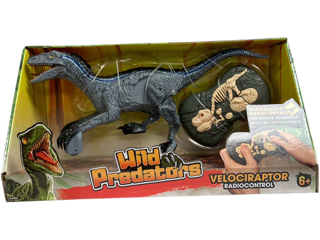 Velociraptor Controlo de Rádio World Brands XT3803201