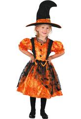 Disfarce pumpkin Witch Beb Tamanho M