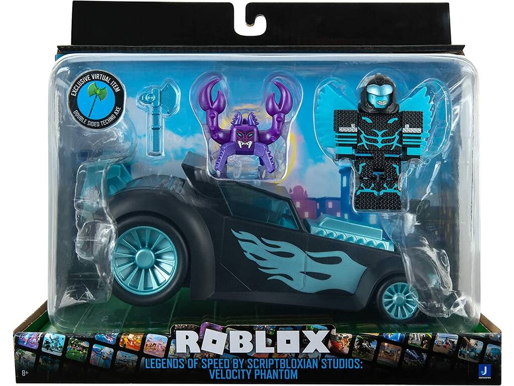 Roblox Vehícule Legend Of Speed Velocity Phantom Jazwares ROB0690