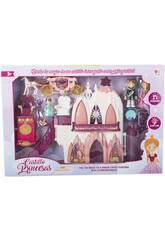 Castillo de Princesas Rosa con Luces y Sonidos