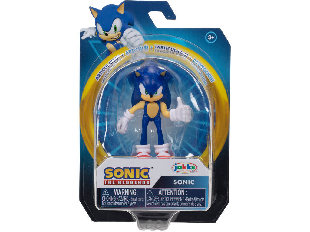 Sonic The Hedgehog Figur Sonic 6 cm. Jakks 414374