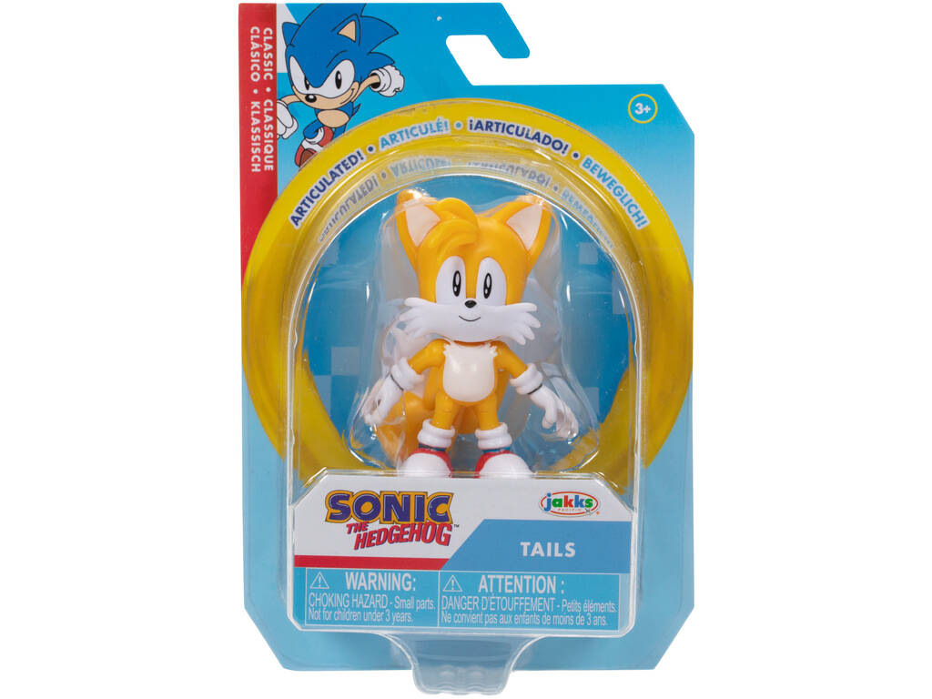 Sonic The Hedgehog Figur Tails 6 cm. Jakks 414374