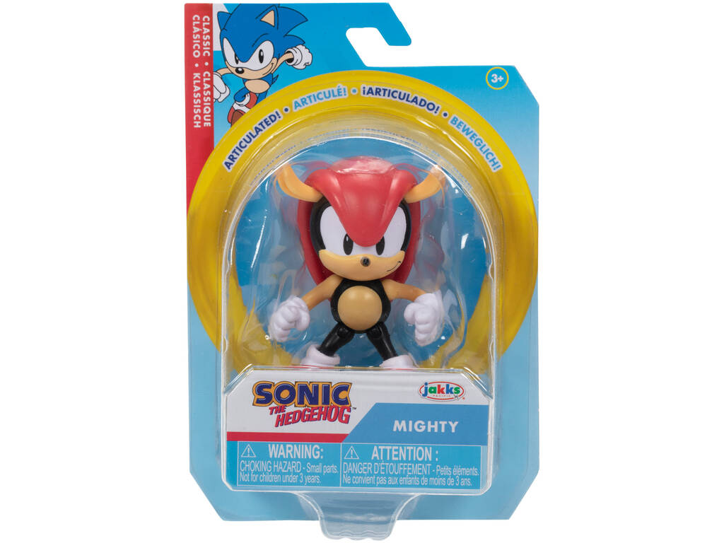 Sonic The Hedgehog Figur Mighty 6 cm. Jakks 414374