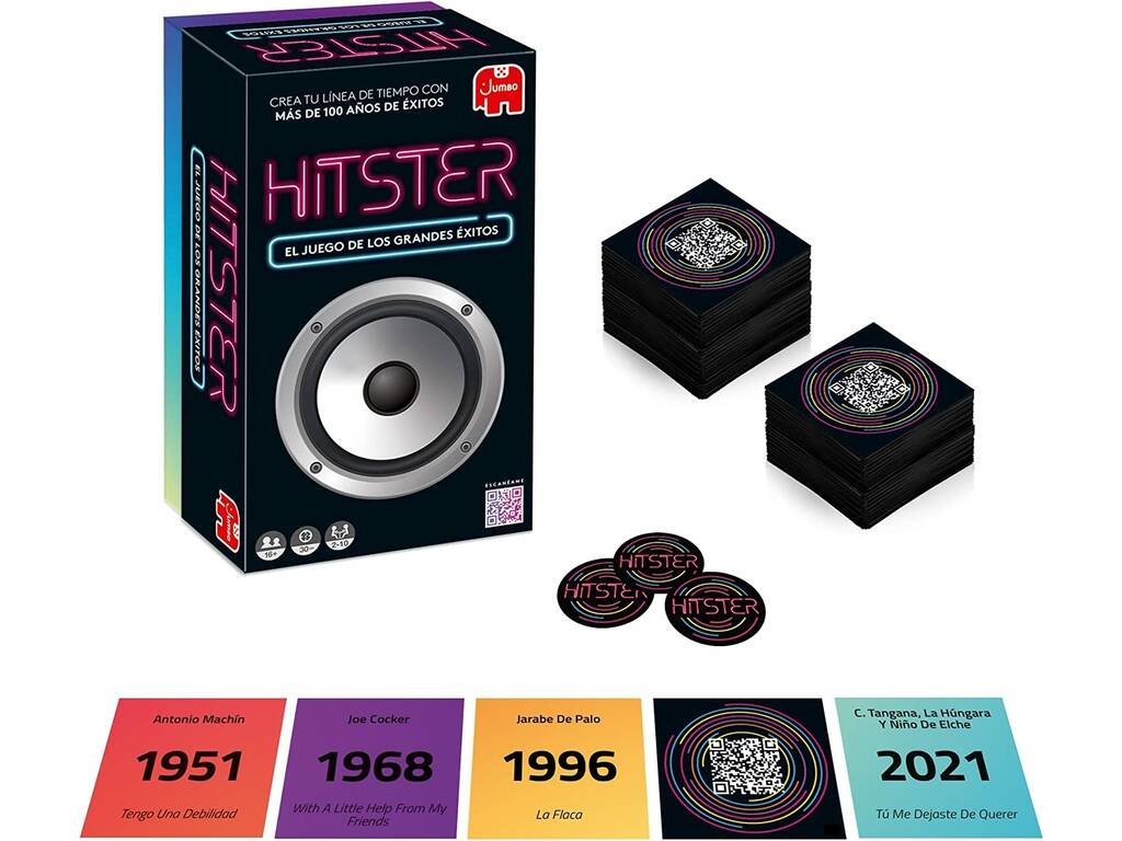 Hitster El Juego de los Grandes Éxitos Diset 19888