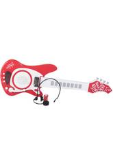 Guitare électrique pour enfants, rouge
