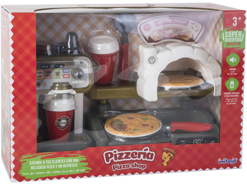 Pizzeria-, Ofen- und Getränkeautomaten-Set