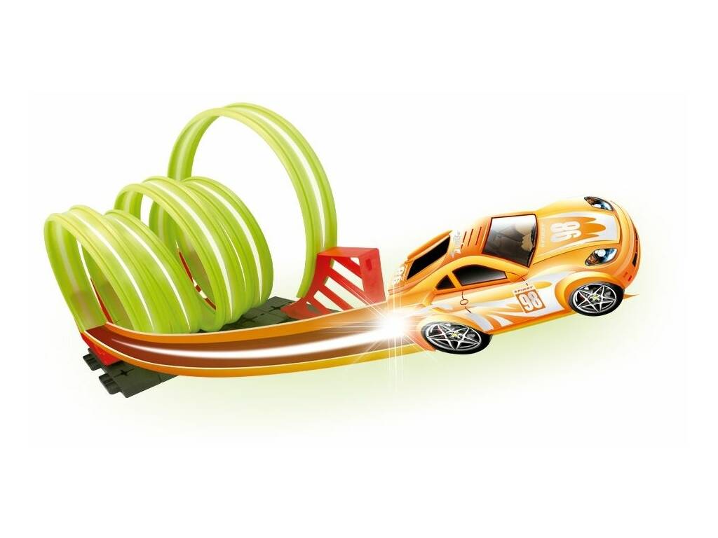 Circuit voiture enfant looping - Petites voitures jouets avec