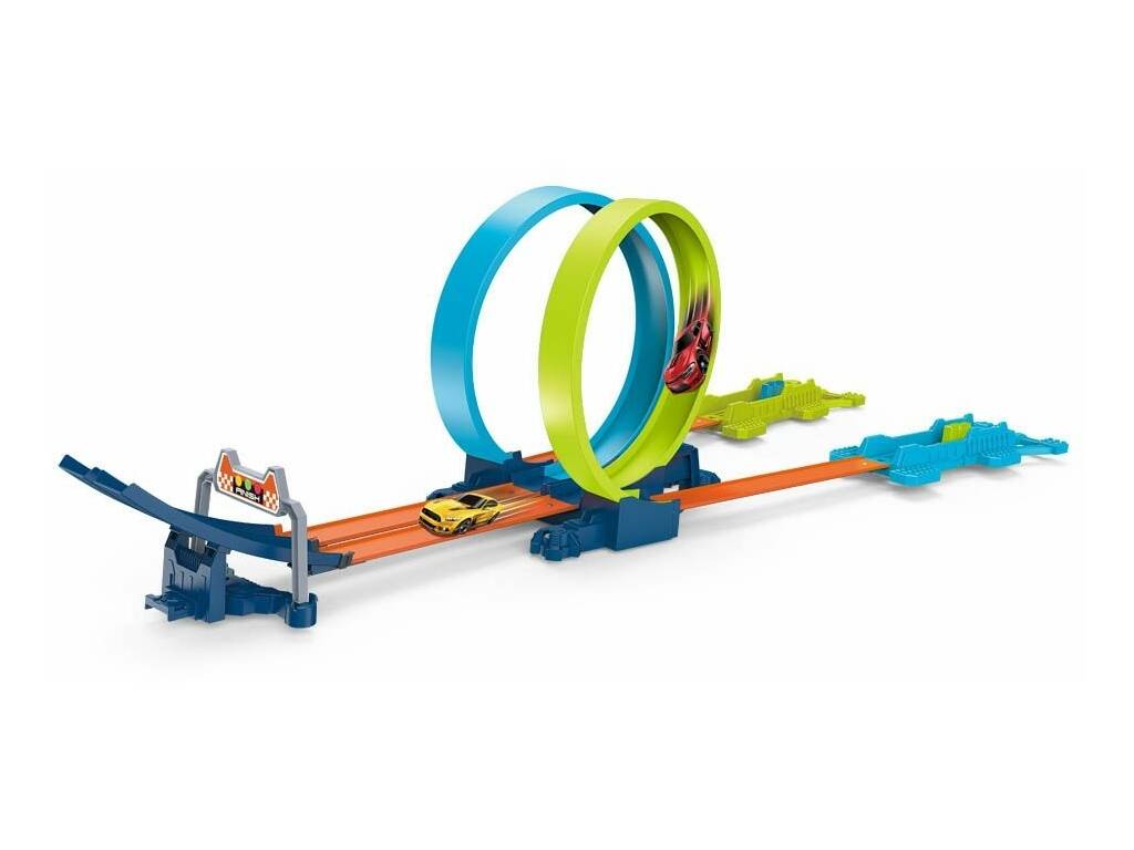Looping Track Werfers mit 2 Autos