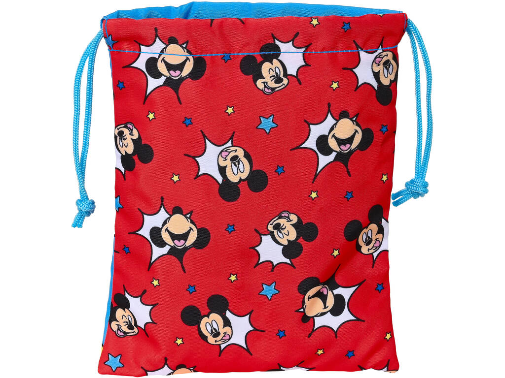 Mickey Mouse Happy Smile Snack Bag Safta 812214237