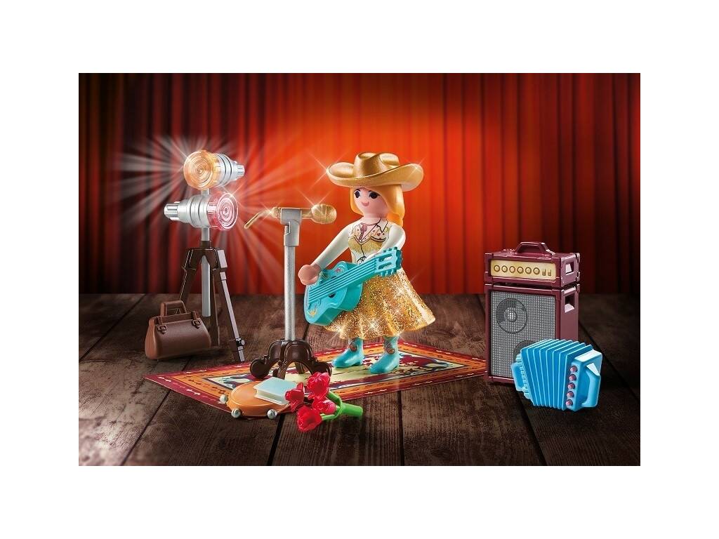 Playmobil Family Fun Cantante de Musica Country 71184