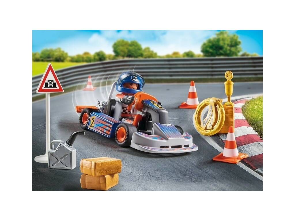 Playmobil Sport und Aktion Kart Rennen 71187