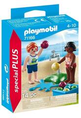 Playmobil Special Plus Niños con Globos de Agua 71166