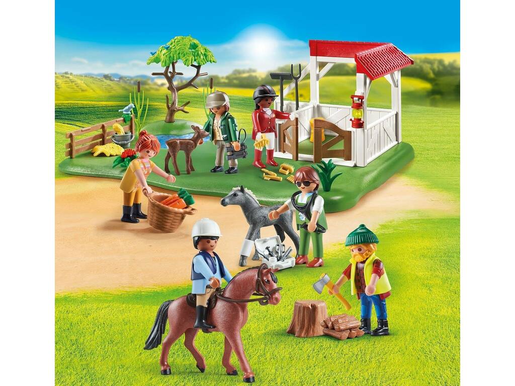 Playmobil Mes Figures Ranch de chevaux 70978