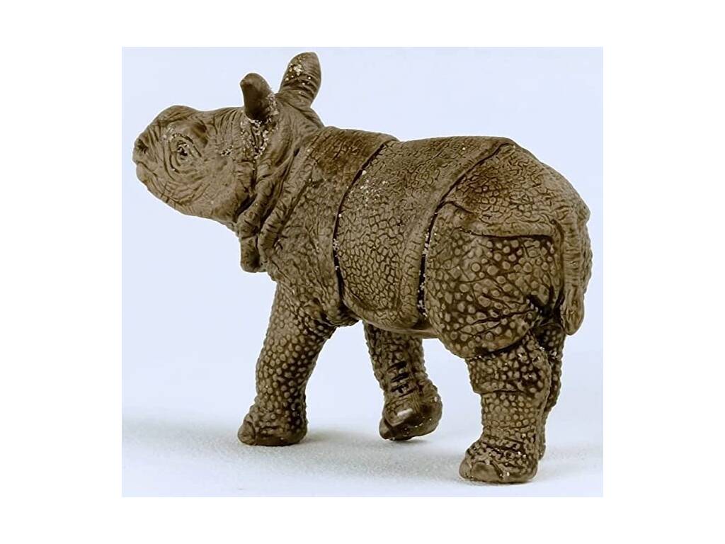 Wild Life Indian Rhinoceros Calf Figur von Schleich 14860