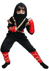 Ninja-Kostüm für Jungen in Größe M
