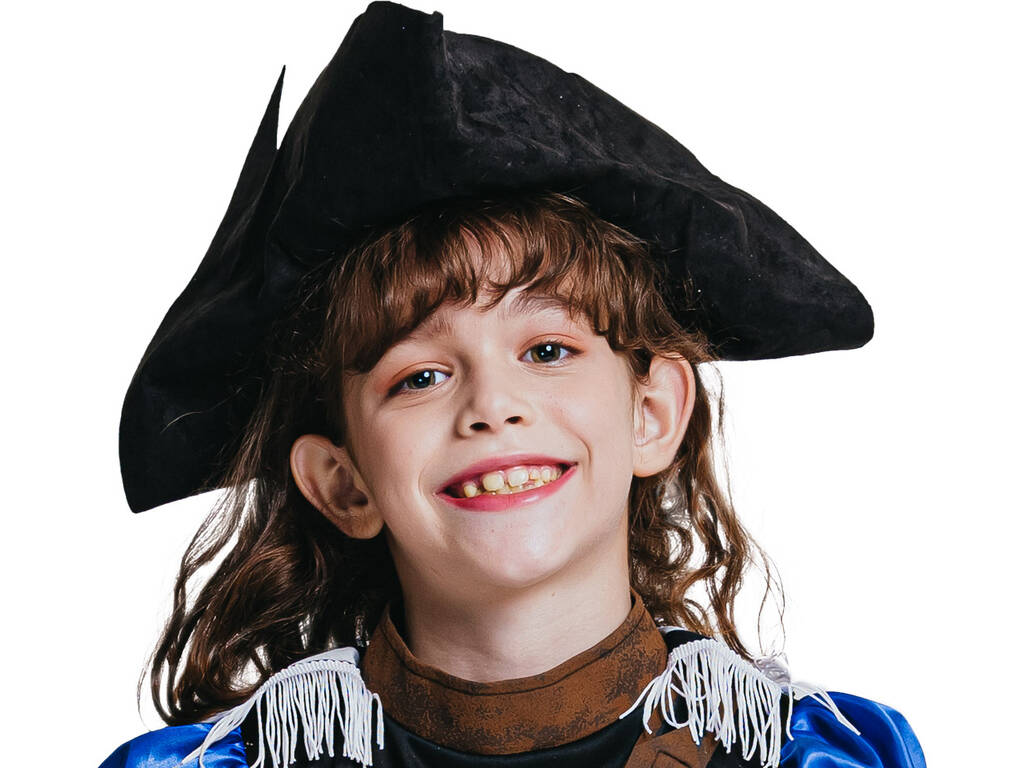 Costume Capitano Pirata Bambina Taglia S