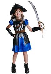 Costume Capitaine Pirate Fille Taille L
