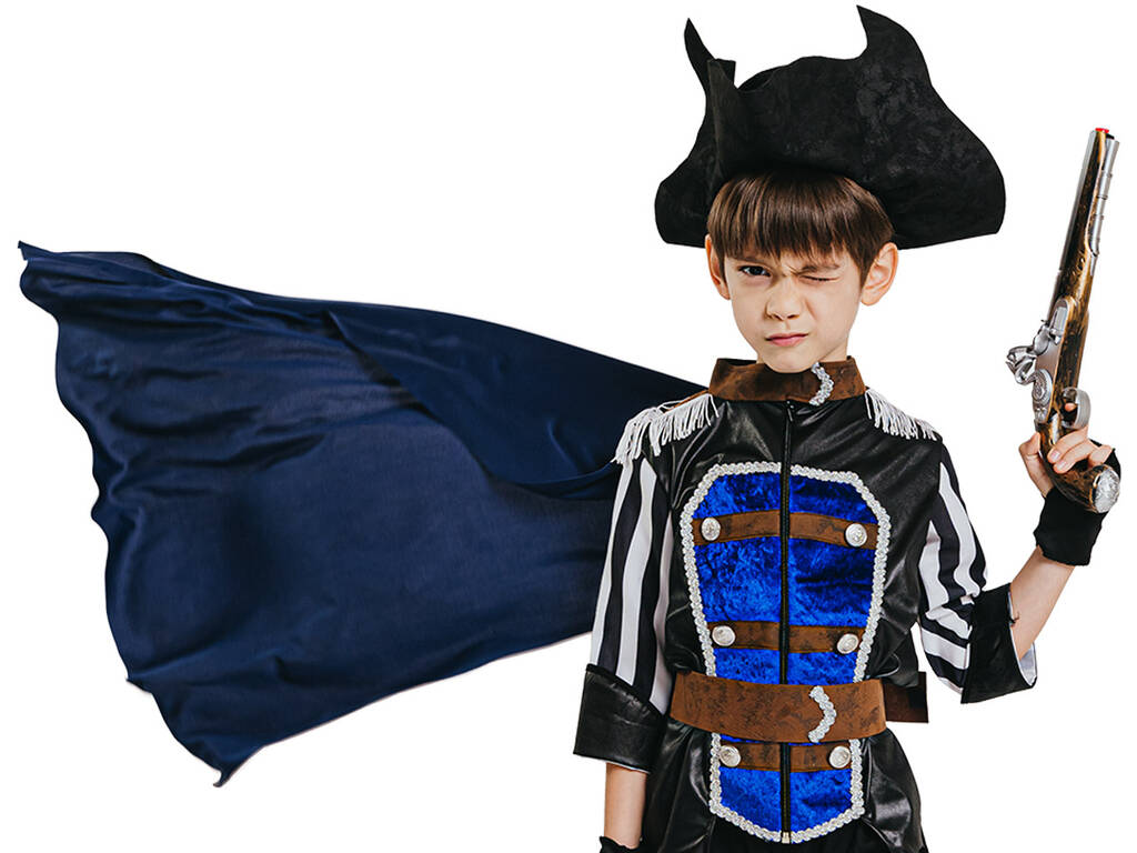 Junge Piratenkapitän Kostüm Gr. M