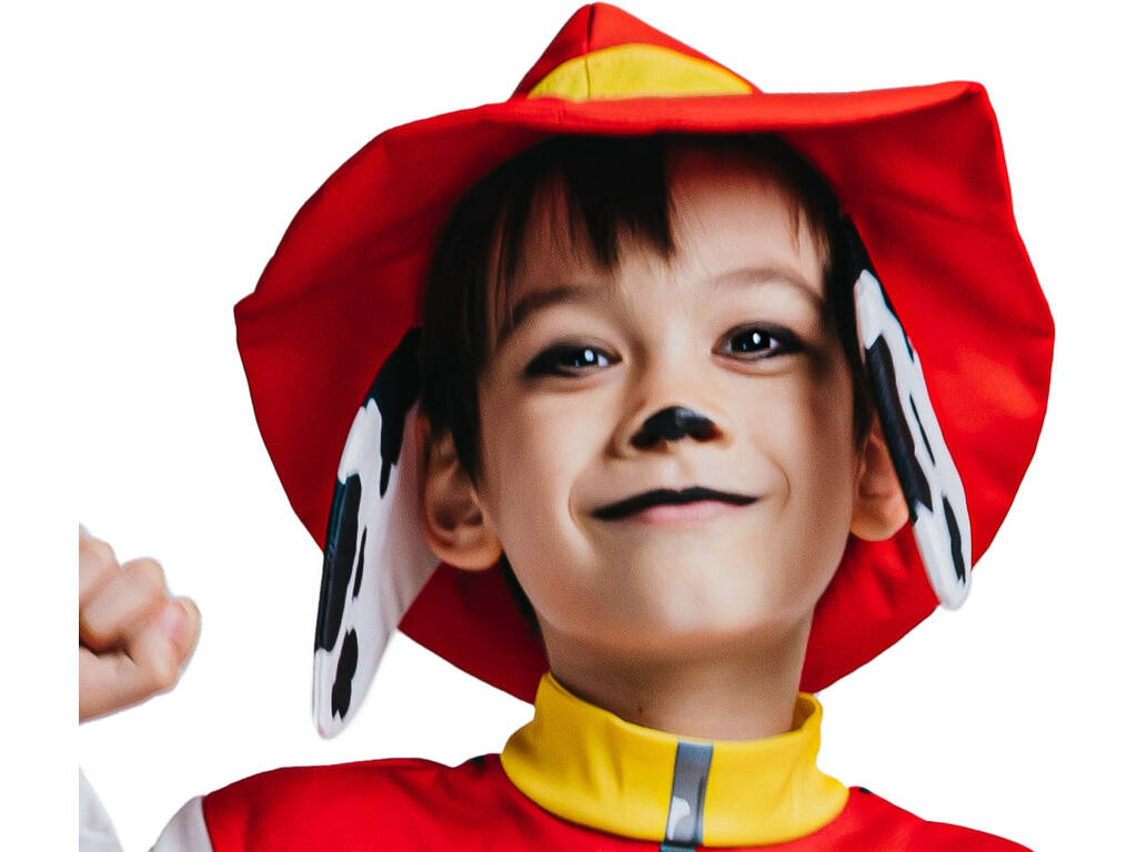 Feuerwehrhundekostüm für Kinder Größe M