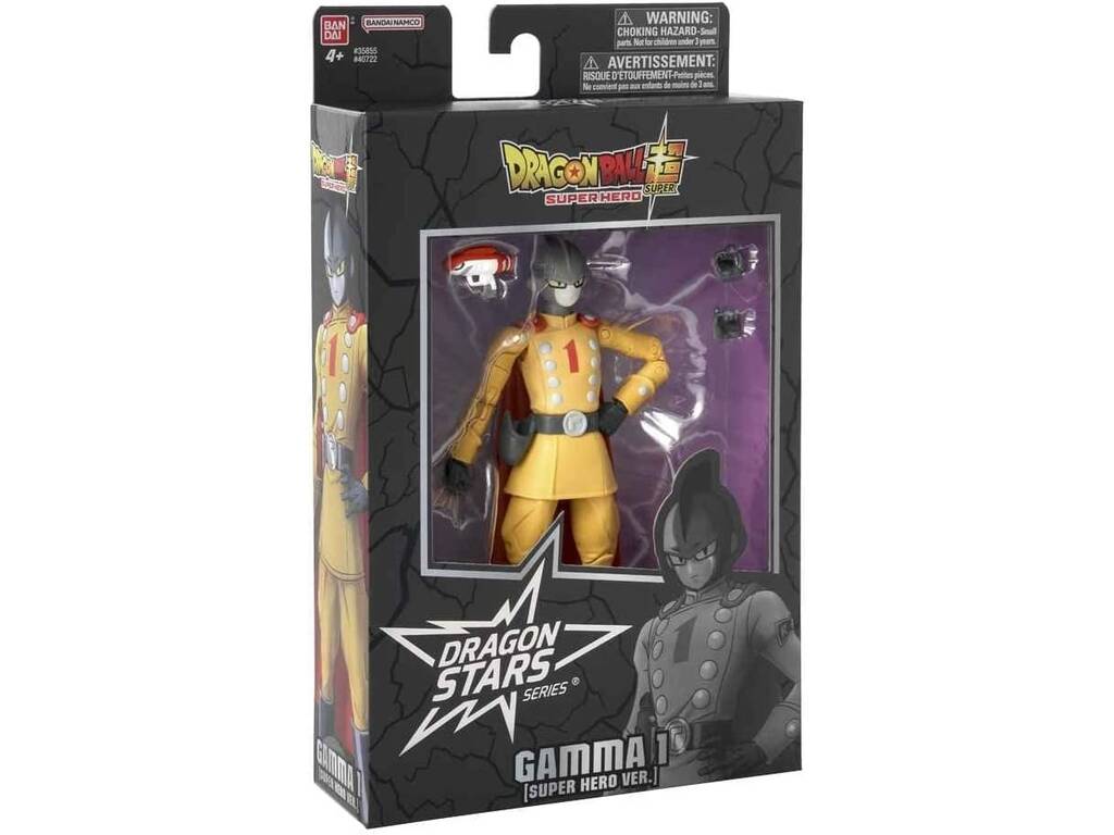 Dragon Ball Super Serie Dragon Stars Gamma 1 Super Hero Versione Bandai 40722