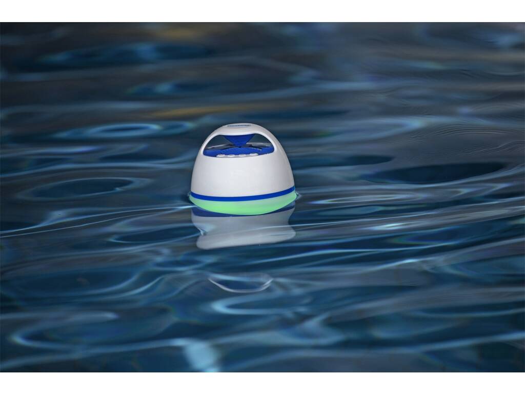schwimmenden LED-Bluetooth-Lautsprecher MusicWave von Bestway 58700 