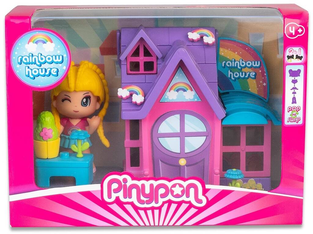 Mini Pinypon Rainbow House von Famosa PNY26000