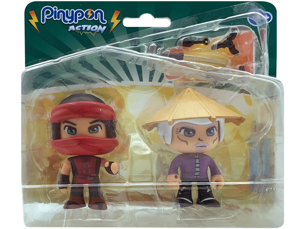 Pinypon Actionfiguren De Sensei & Kohai von Famosa PNC28000