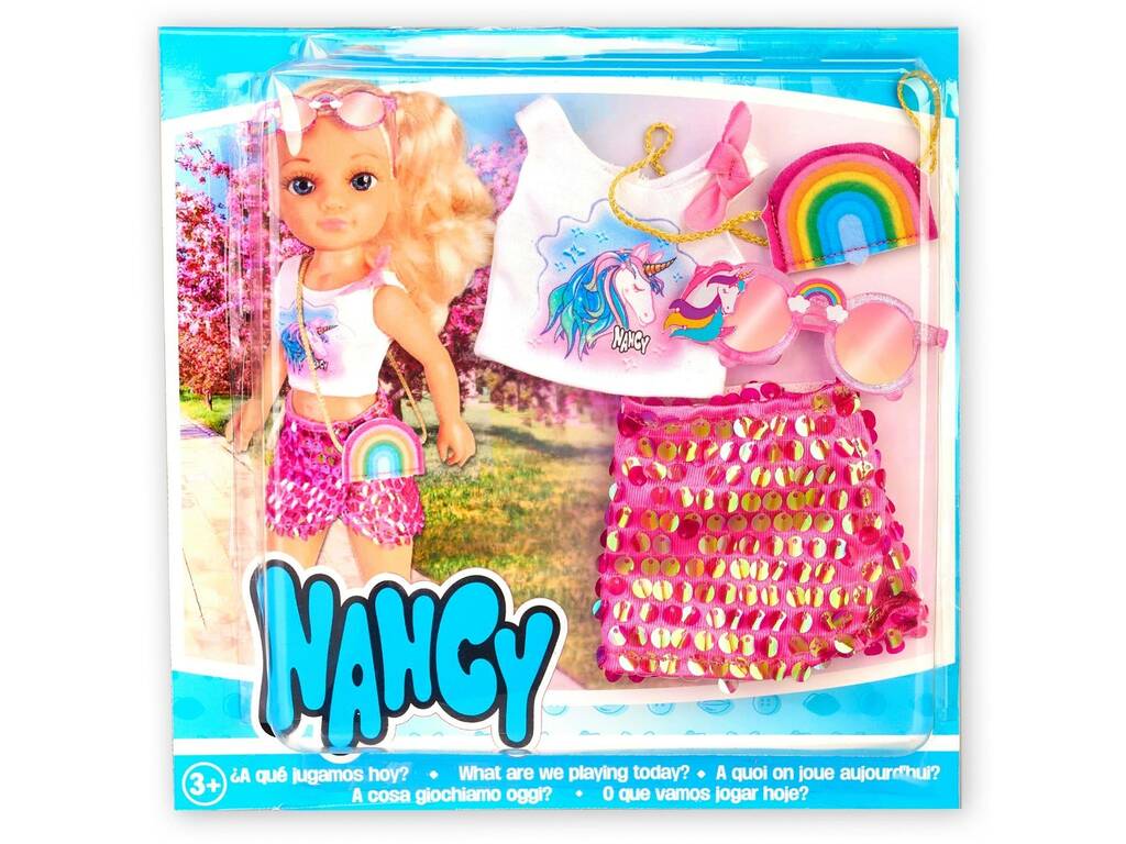 Nancy Vestido Un Día con Look de Unicornio Famosa NAC30000