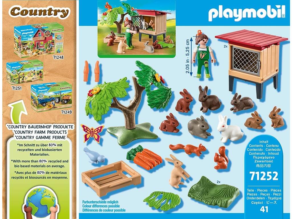 Playmobil Country Conejera 71252