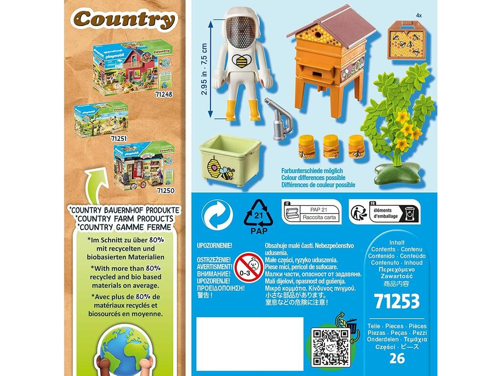 Playmobil Country Apicultora 71253