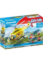 Playmobil City Life Elicottero di soccorso 71203