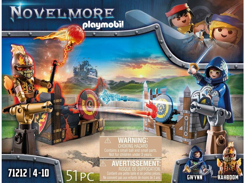 Playmobil Novelmore Vs Brunham Raiders Duello 71212