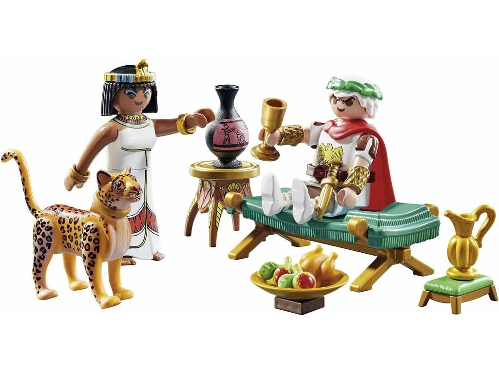 Playmobil Axteríx César e Cleopatra 71270