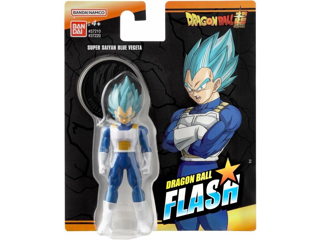 Dragon Ball Super Flash Figura Super Saiyan Blue Vegeta Bandai 37220