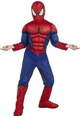 Traje Menino Spiderman Ultimate Premium T-M Rubies 620010-M
