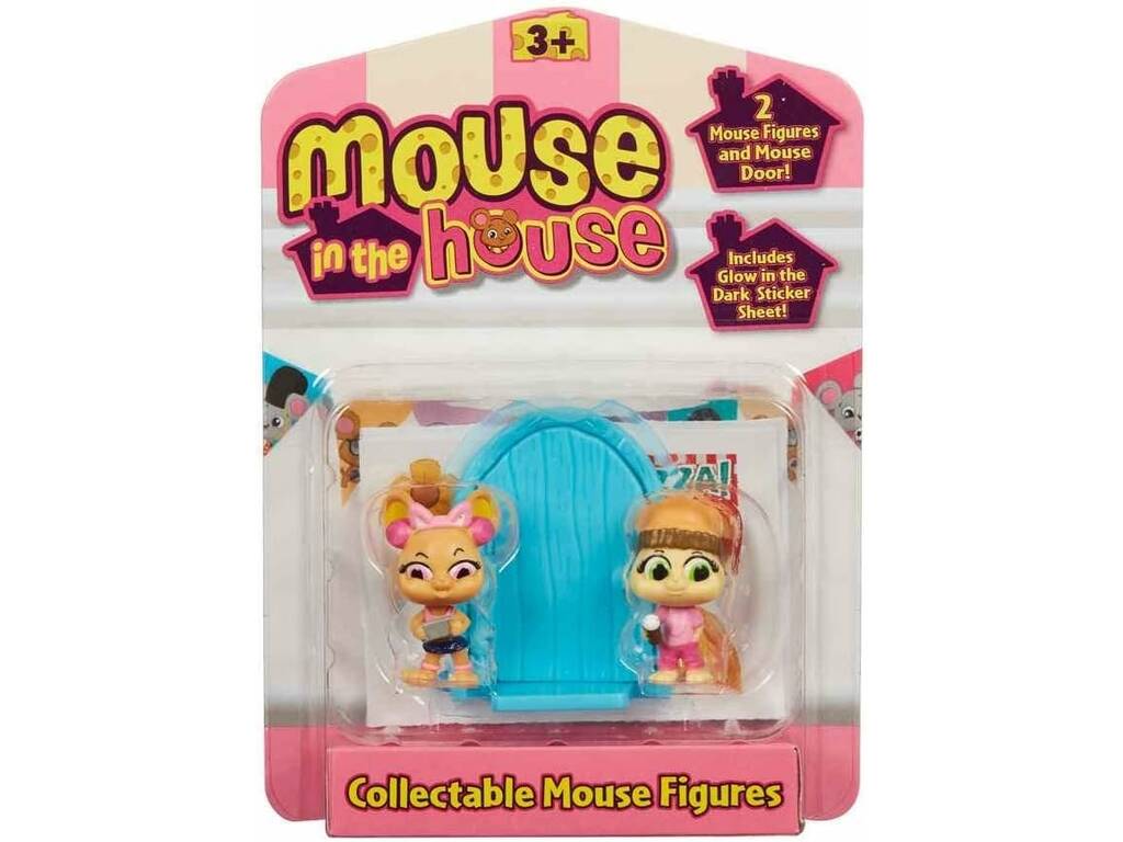 Mouse In The House Pack 2 Bandai Figures CO07391