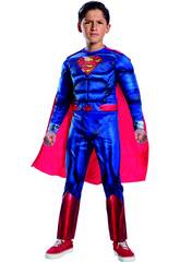 Superman Black Line Deluxe Costume pour enfants T-M Rubies 702263-M