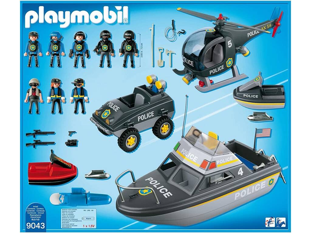 Playmobil Mega Set Forces Speciales 9043 