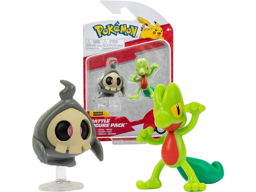 Pokémon Pack de Combate Treecko y Duskull Spin Master 95007